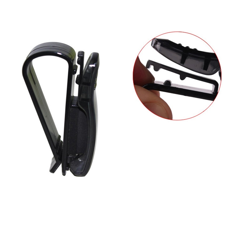 Multifunkcionális autós napellenző szemüvegtartó klipszel