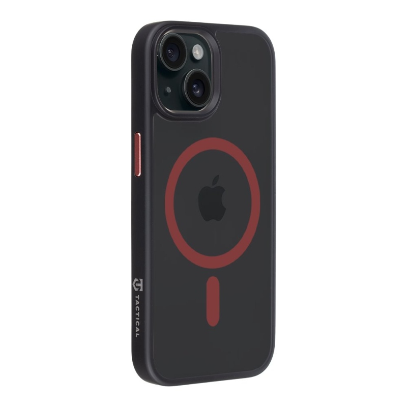 Tactical MagForce Hyperstealth 2.0 borító iPhone 15 fekete/piroshoz