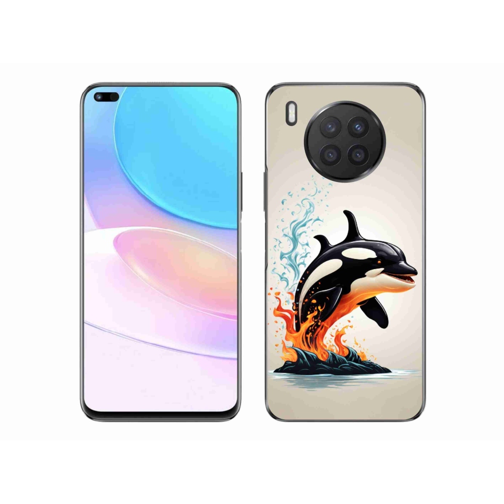 Zselés borítás mmCase a Honor 50 Lite készülékhez - írisz