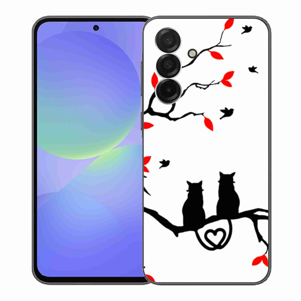 Gél borítás mmCase Samsung Galaxy A36 5G - macskaszerelem