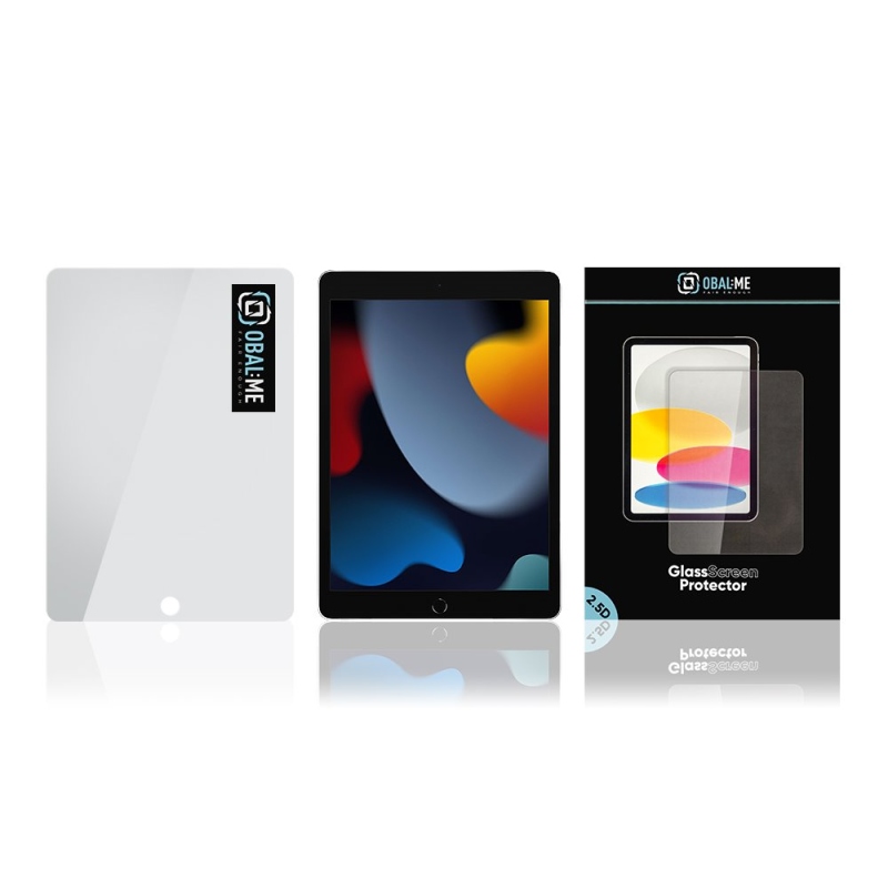 Csomag:ME 2.5D edzett üveg iPad 10.2 2019/2020/2021-es iPad 10.2 2019/2020/2021 átlátszóhoz