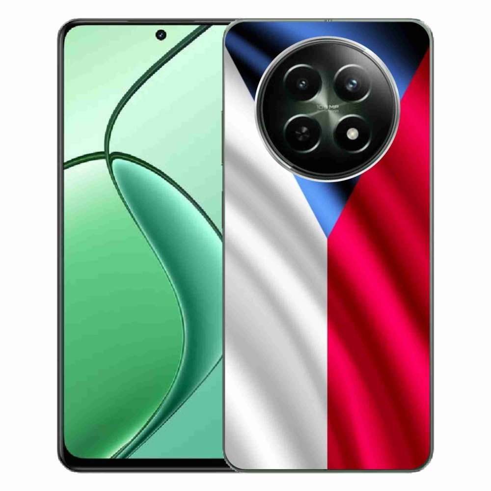 Gél borító mmCase a Realme 12 5G/12x 5G készülékhez - cseh zászló