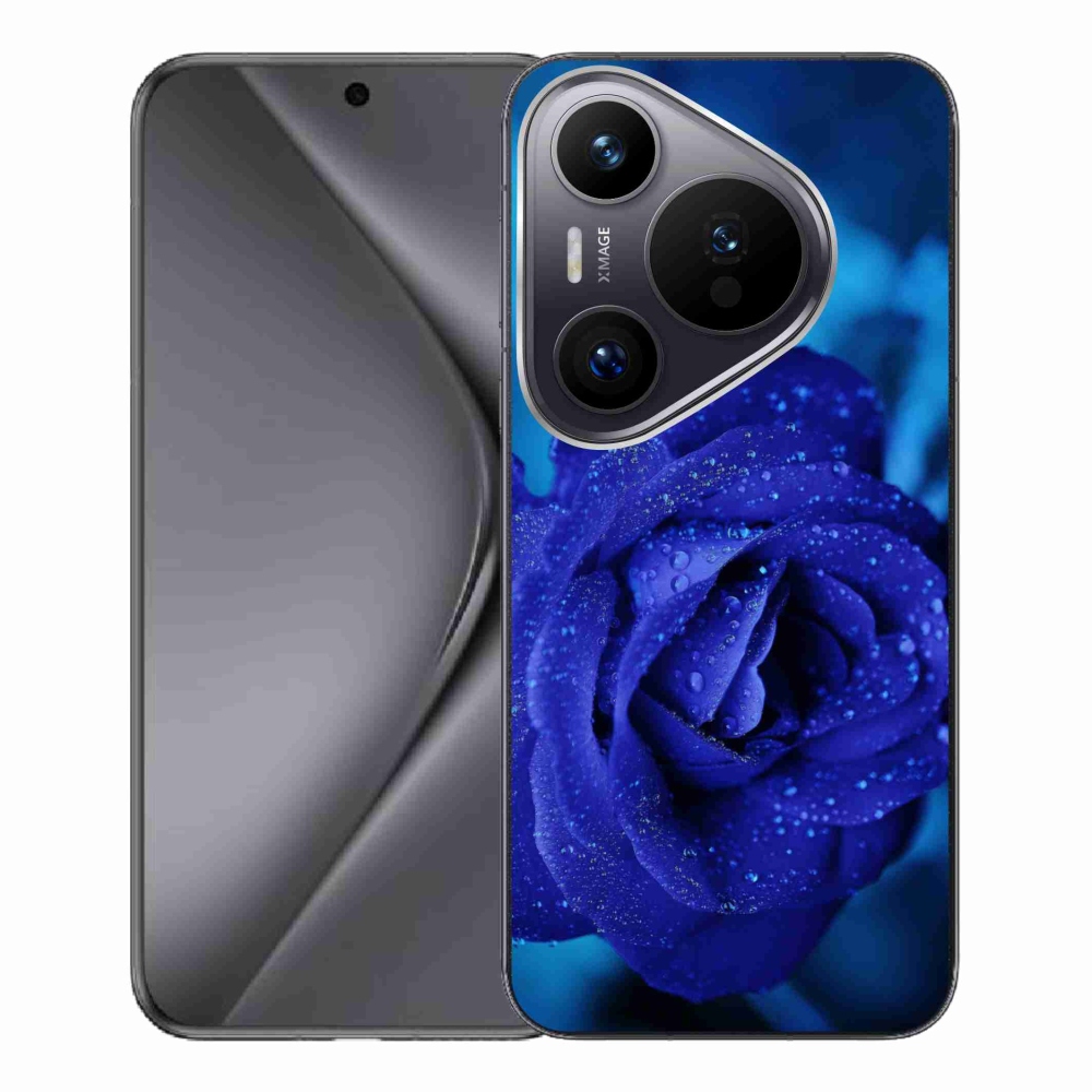 Gél tok mmCase a Huawei Pura 70 Pro készülékhez - kék rózsa