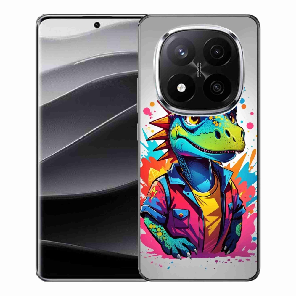 Gél borítás mmCase a Xiaomi Redmi Note 14 Pro+ 5G - színes dinoszauruszhoz