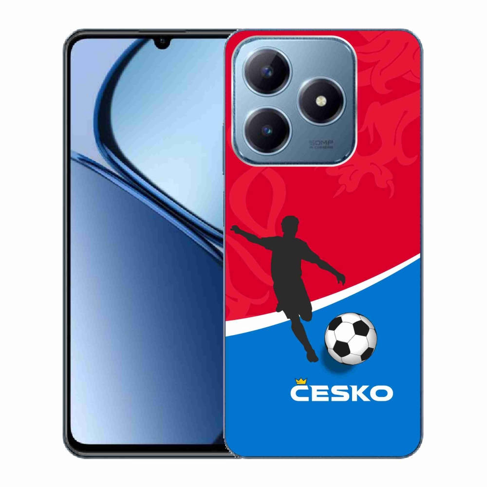 Gél borítás mmCase for Realme C63 - foci Csehország