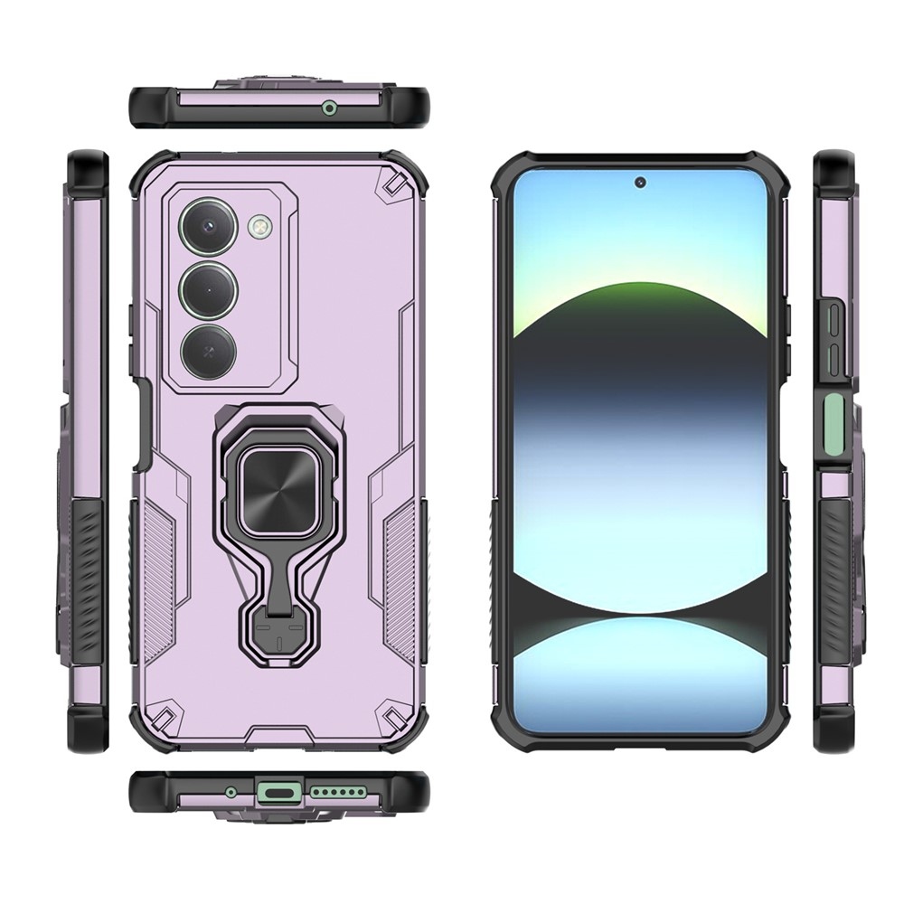 Gyűrűálló borítás a Xiaomi Redmi 15 5G (169mm) készülékhez - lila