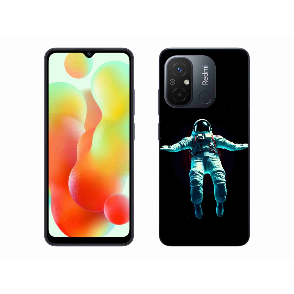 Gél borítás mmCase a Xiaomi Redmi 12C-hez - kozmonauta