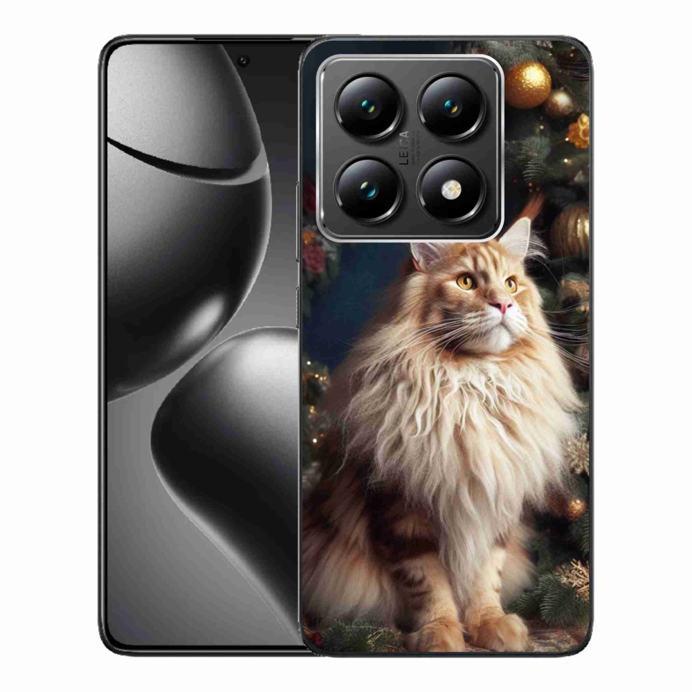 Gél borítás mmCase a Xiaomi 14T-hez - macska a fánál