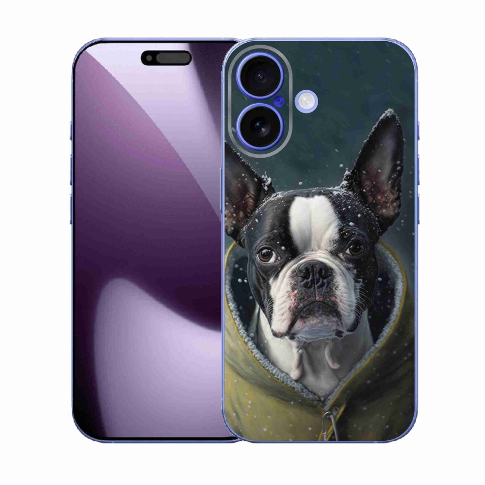 Zselés borítás mmCase iPhone 17 készülékhez - bulldog