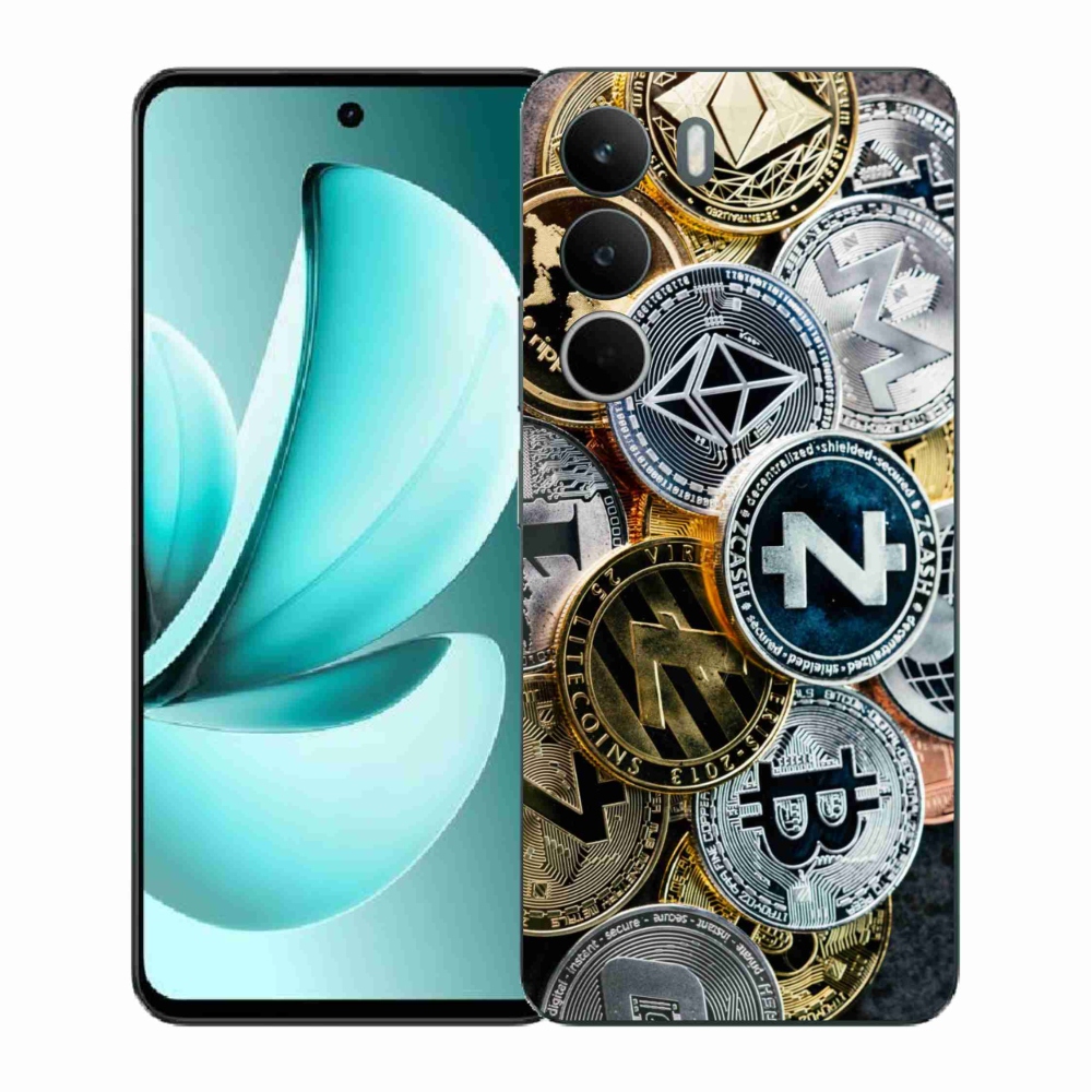 Gél borító mmCase a Realme C71 készülékhez - kriptovaluták