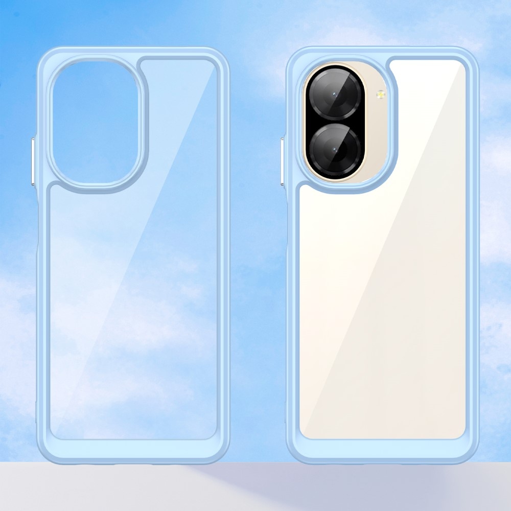 Gél tok kemény hátlappal Xiaomi Redmi A5 (173.45x79.35x8.45mm) - kék