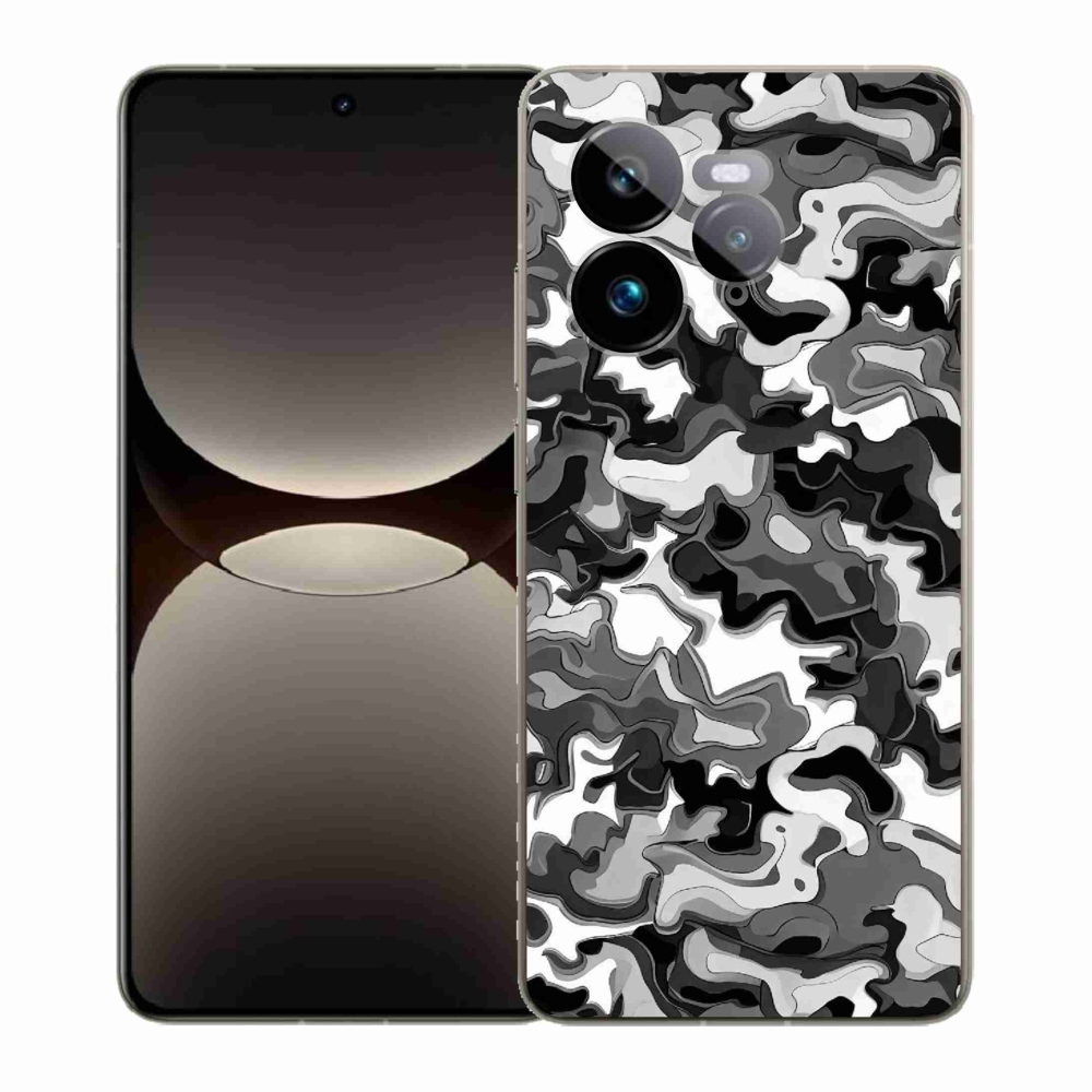 Gél borítás mmCase a Realme GT 7 Pro 5G számára - álcázó minta 3