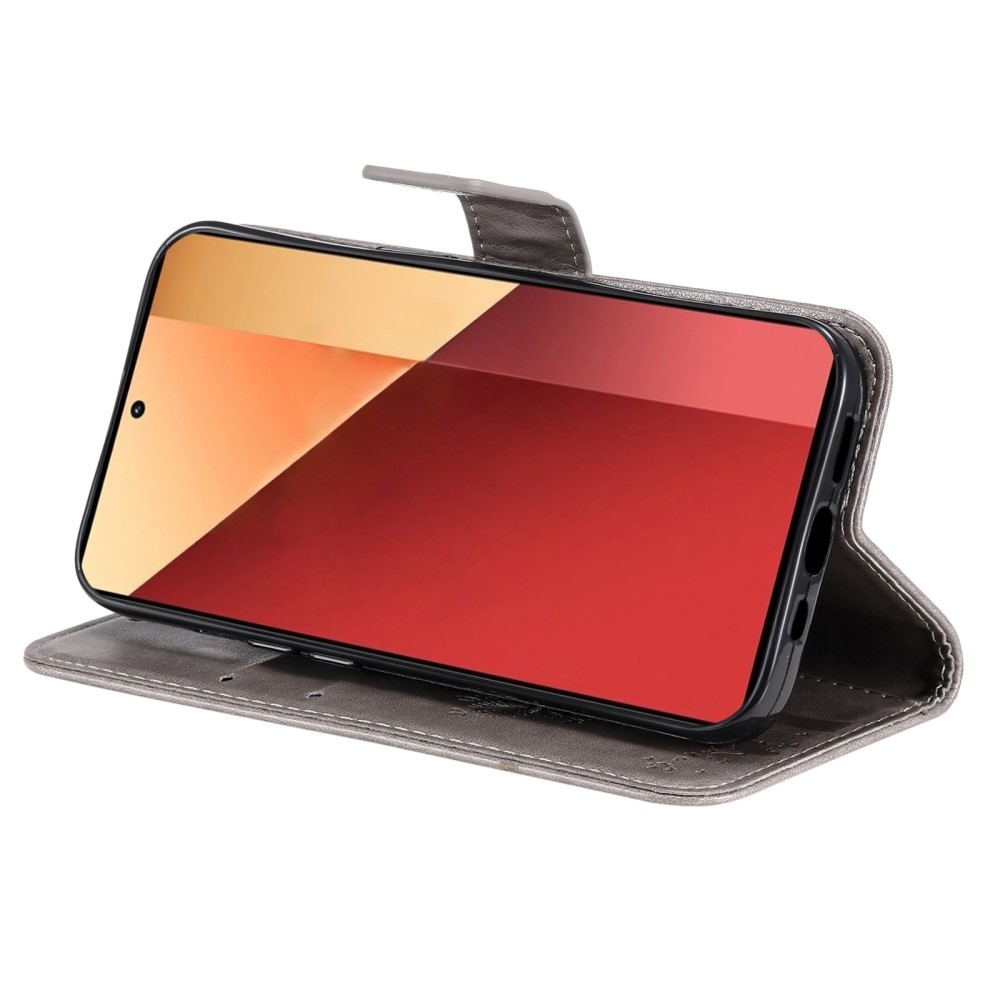 Fák könyv tokja Xiaomi Redmi Note 13 Pro 4G/Poco M6 Pro - szürke