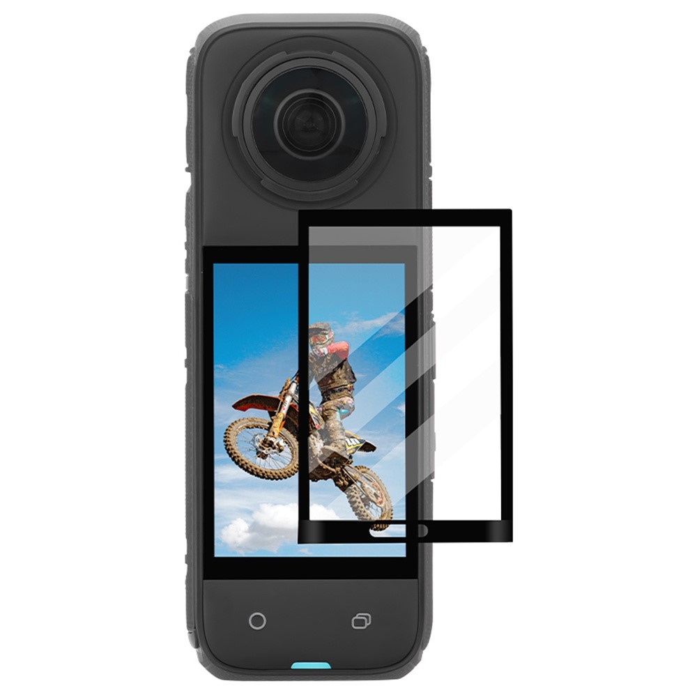 BRDRC edzett üveg képernyőkészlet Insta360 X4-hez (2 db)