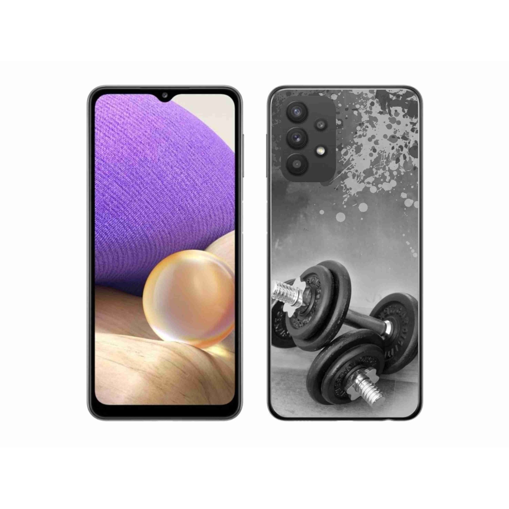 Zselés borítás mmCase Samsung Galaxy A32 5G - súlyzók 1