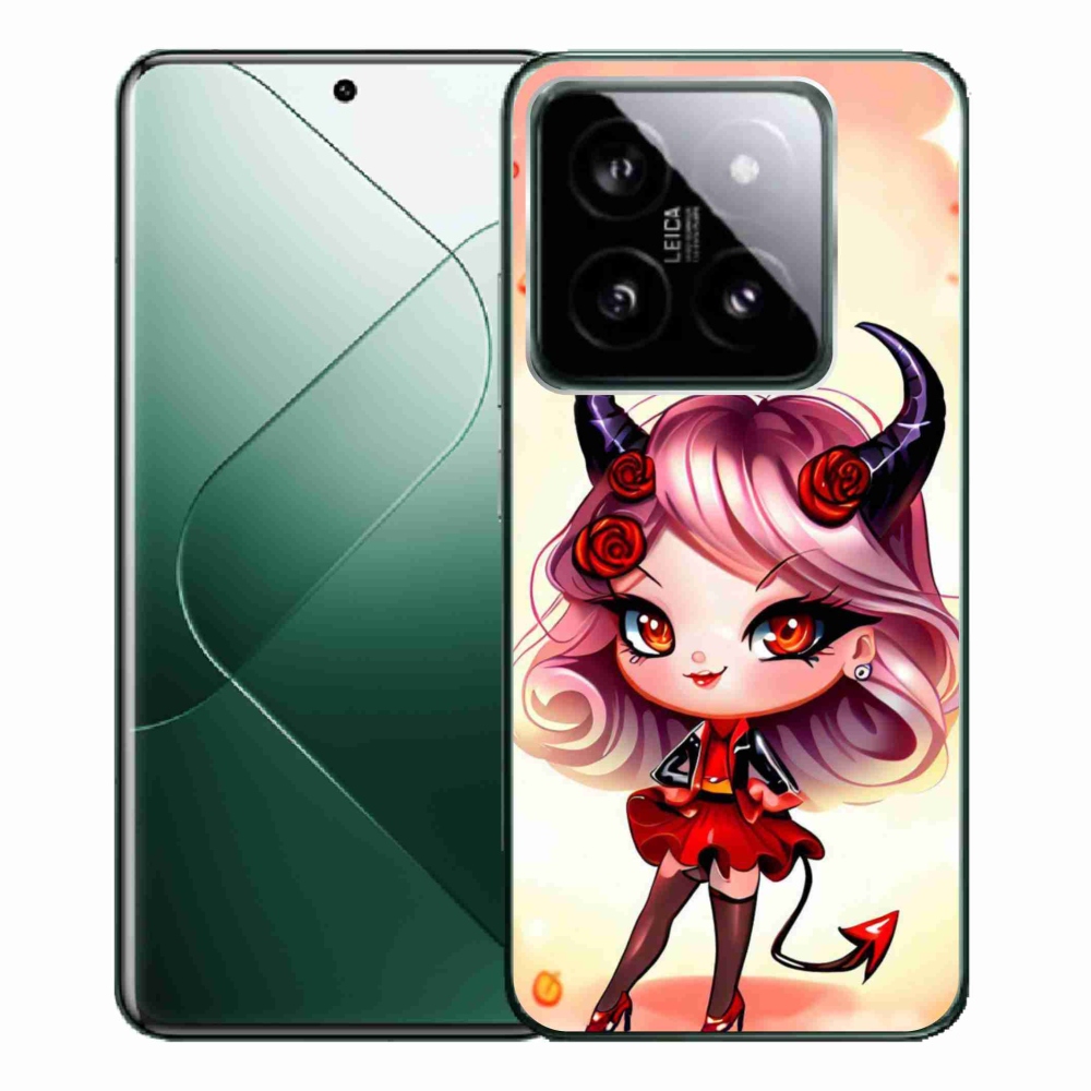 Gél borítás mmCase a Xiaomi 14 Pro-hoz - rajzfilm ördög