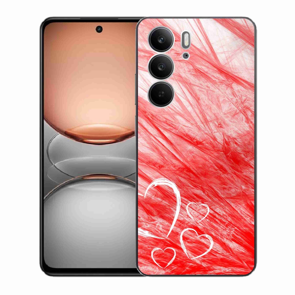 Zselés borítás mmCase a Realme C75 készülékhez - szív