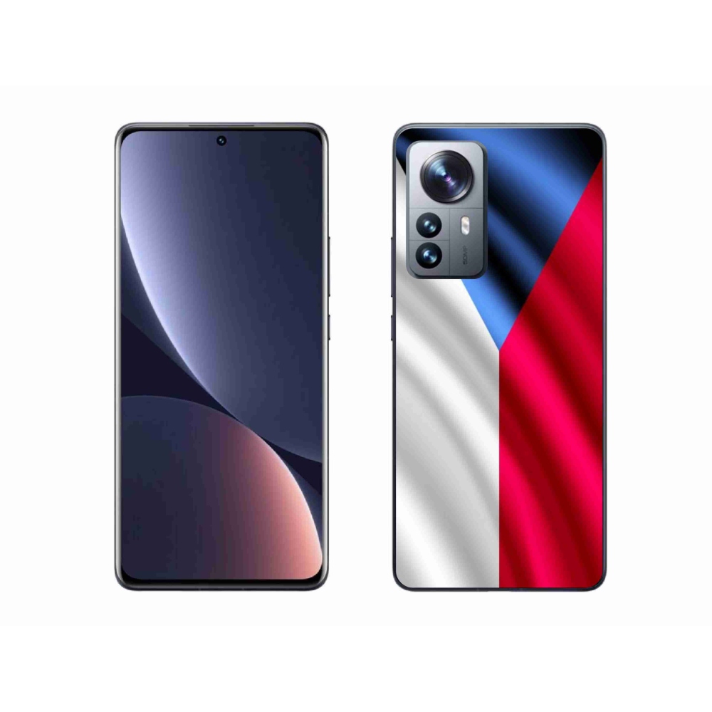 Gél borító mmCase a Xiaomi 12 Pro számára - cseh zászló