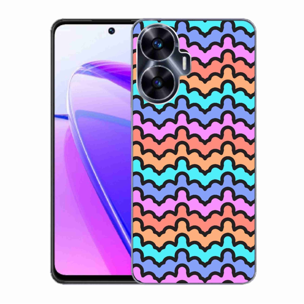 Gél borítás mmCase a Realme C55 készülékhez - absztrakt motívum 30