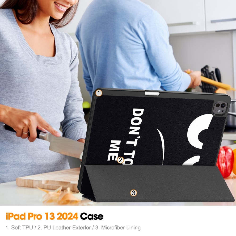 Patte Zárható tok iPad Pro 13 (2024) - ne érintse meg