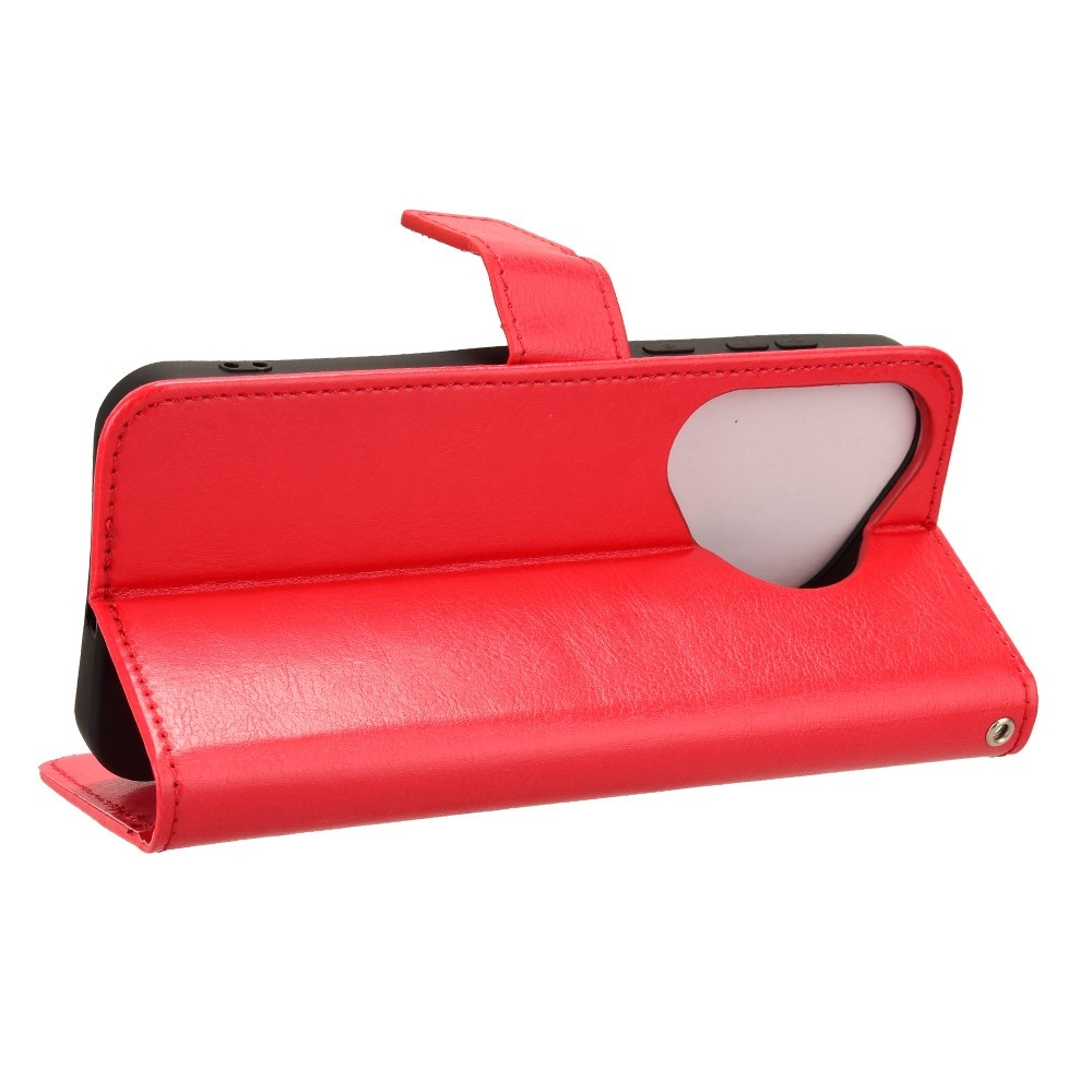 Őrült könyvtáska a Huawei Pura 70-hez - piros