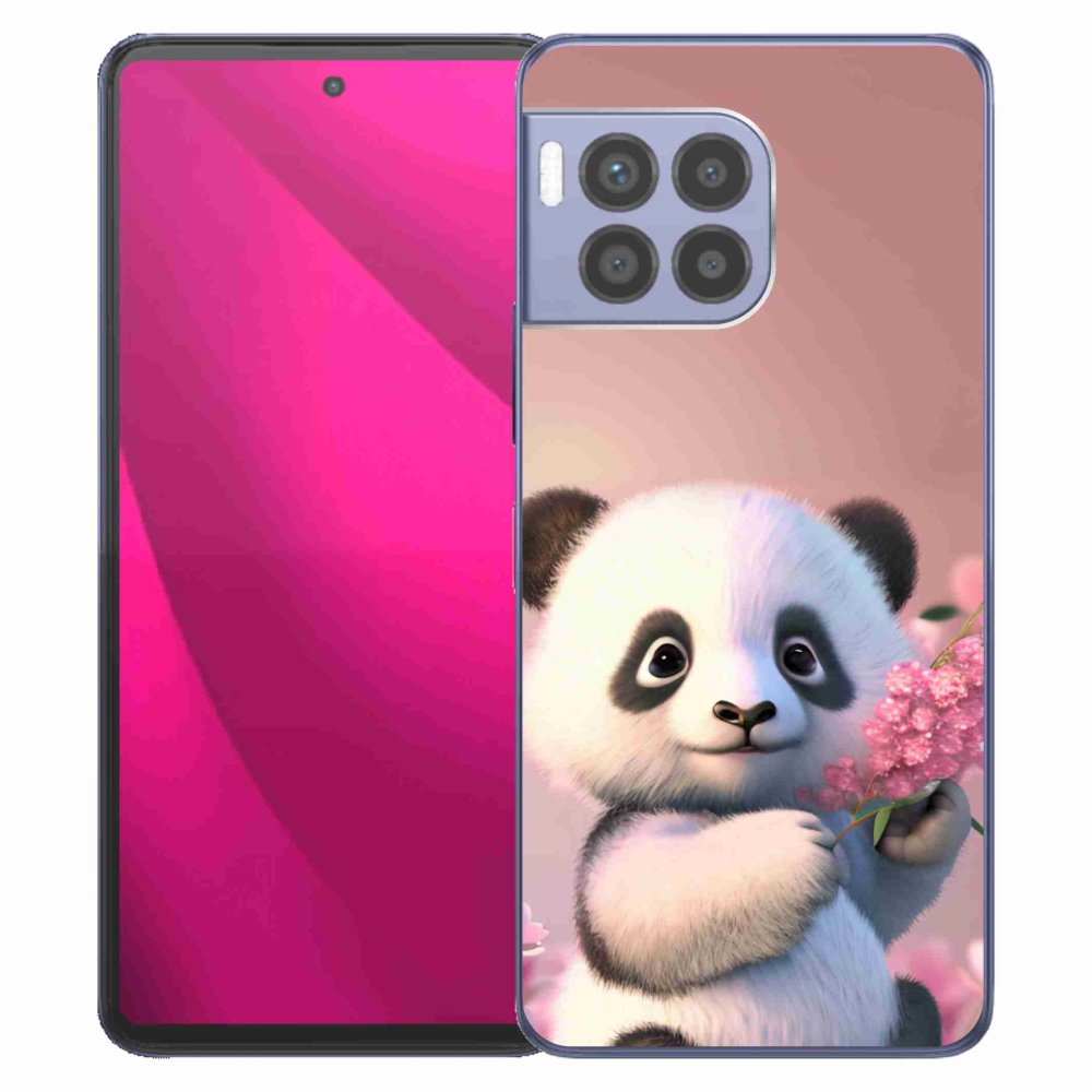 Zselés borítás mmCase a T-Mobile T Phone 2 Pro készülékhez - aranyos panda