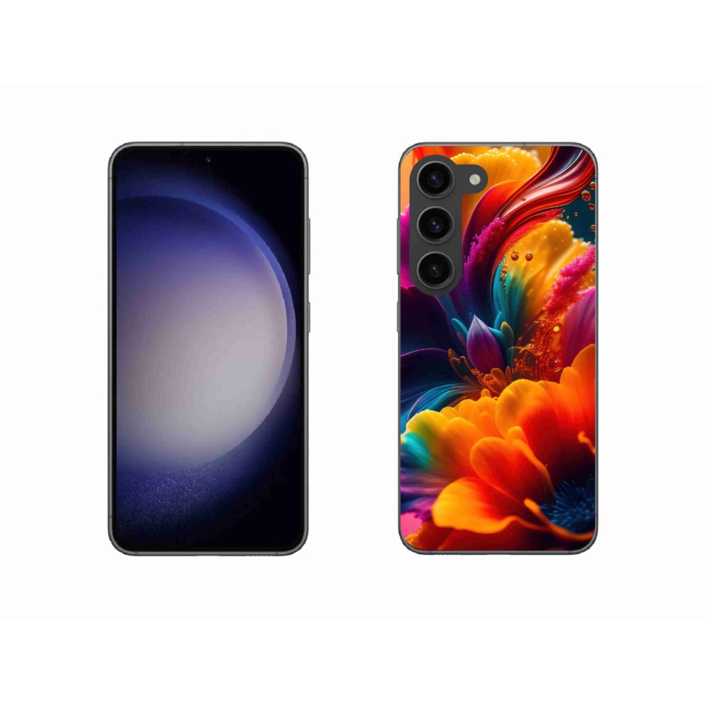 Gél borítás mmCase Samsung Galaxy S23 5G - absztrakt motívum 2