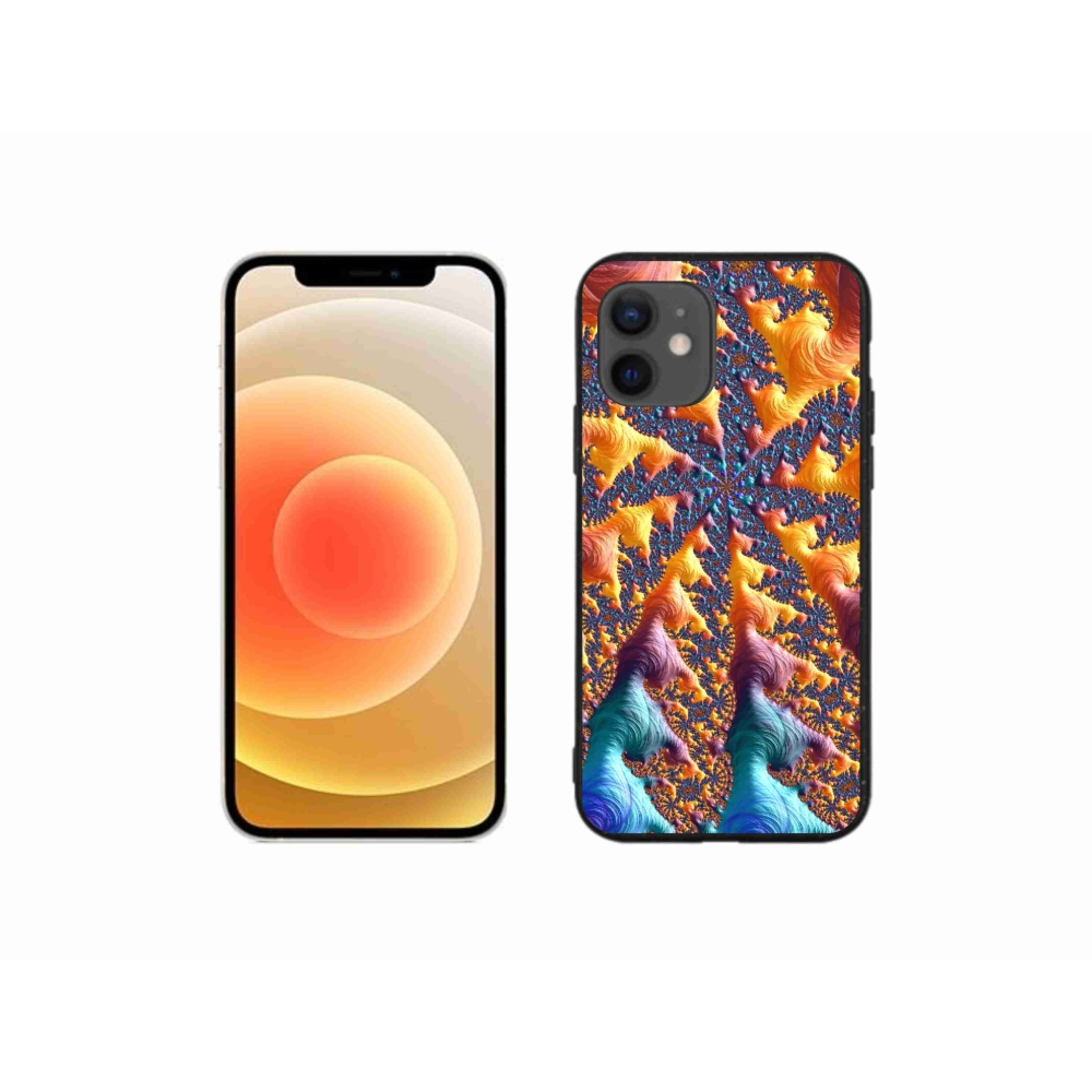 Gél borítás mmCase iPhone 12 mini készülékhez - absztrakt motívum 23