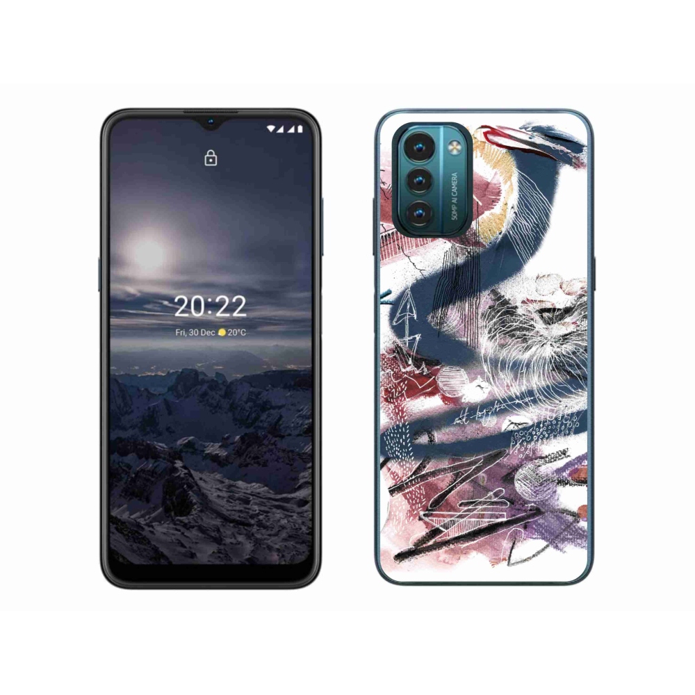 Zselés borítás mmCase a Nokia G11/G21 készülékhez - absztrakt motívum 28