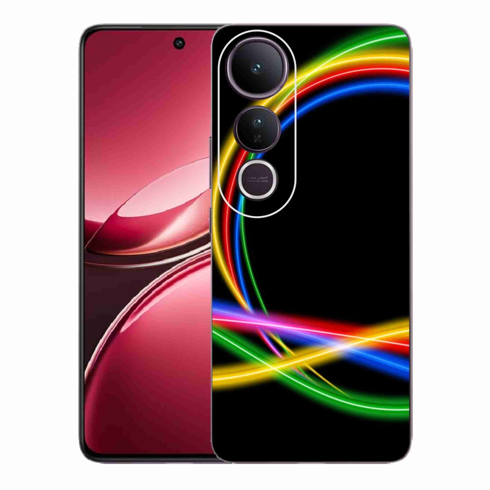 Gél borítás mmCase a Vivo V50 Lite 4G/5G - neon körökön