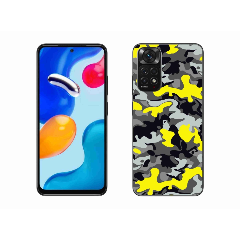 Gél borítás mmCase a Xiaomi Redmi Note 11S 4G-hez - terepszínű minta 6