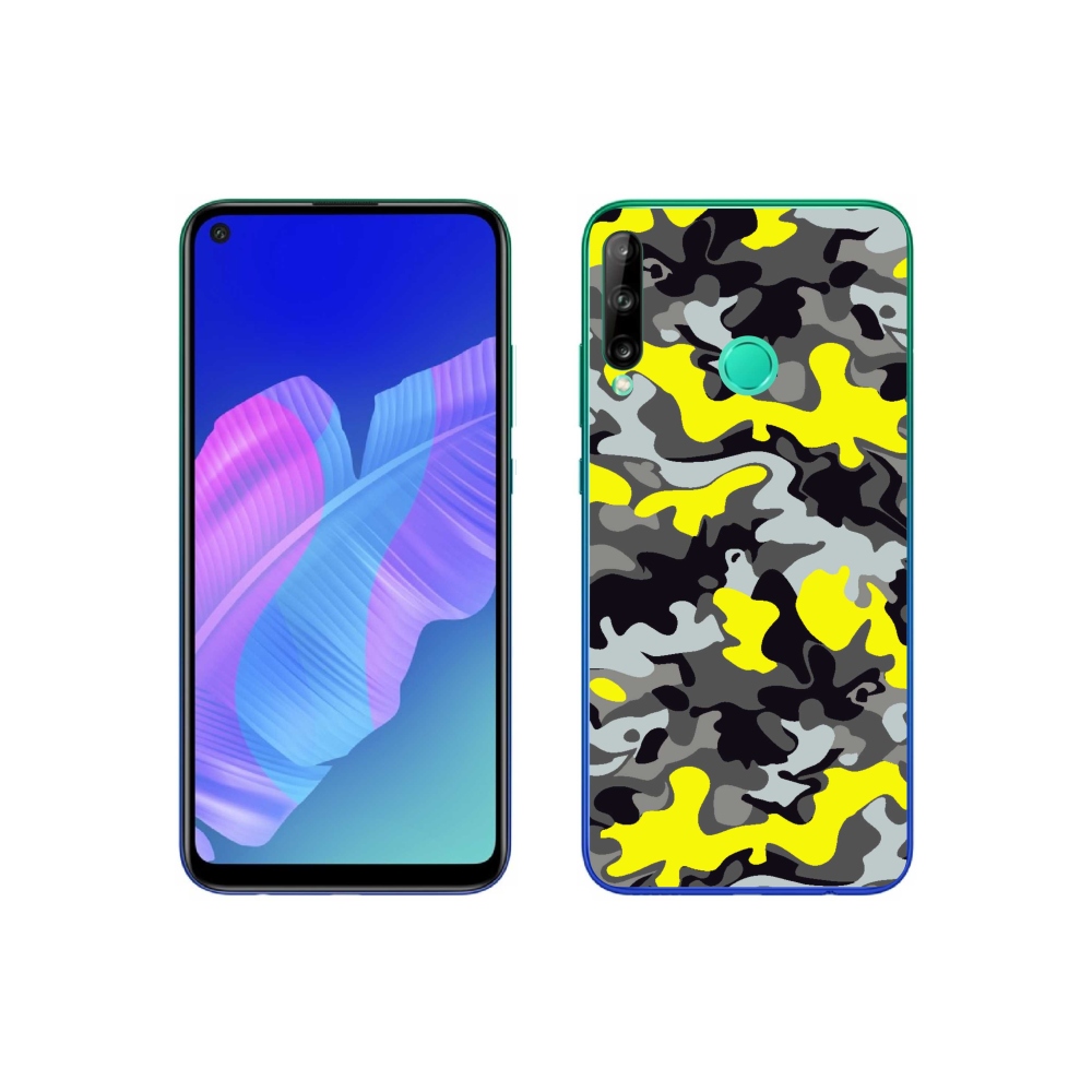 Gél borítás mmCase a Huawei P40 Lite E készülékhez - terepszínű minta 6