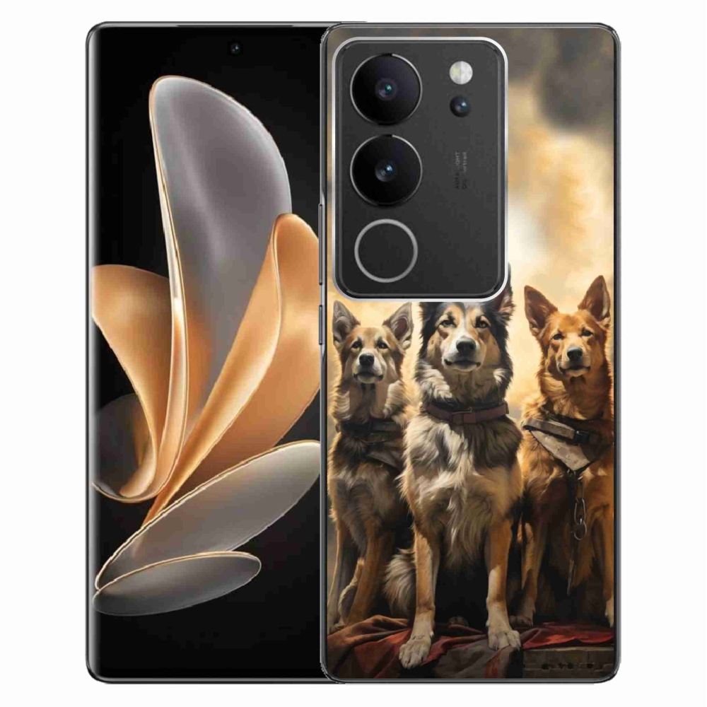 Zselés borítás mmCase a Vivo V29 5G-n - három psi