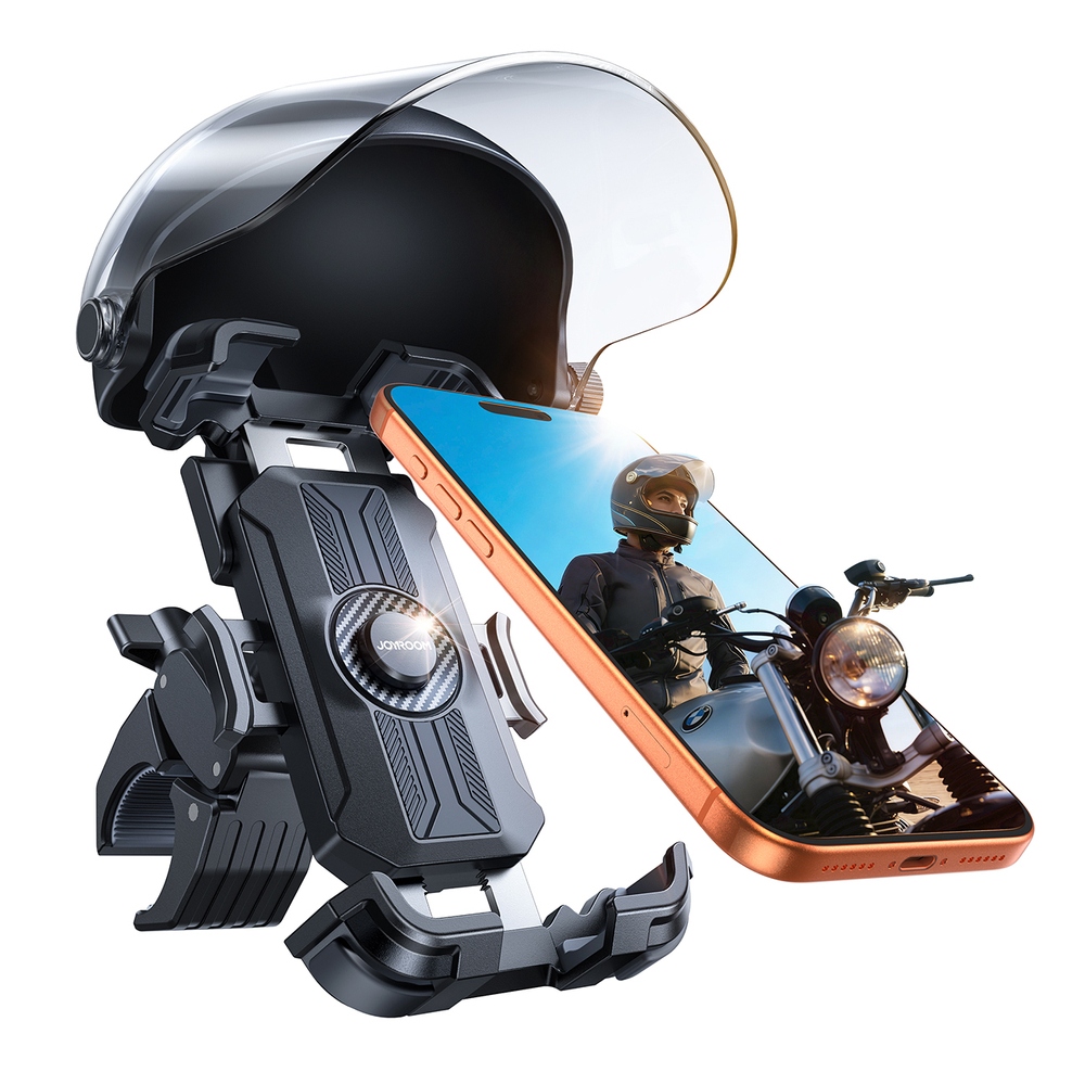 Držiak na bicykel a motorku Joyroom JR-ZS526 so slnečnou clonou – čierny