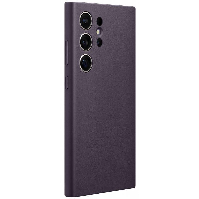 GP-FPS928HCAVW Samsung bőrborítás (vegán) Galaxy S24 Ultra sötétlila színű készülékhez