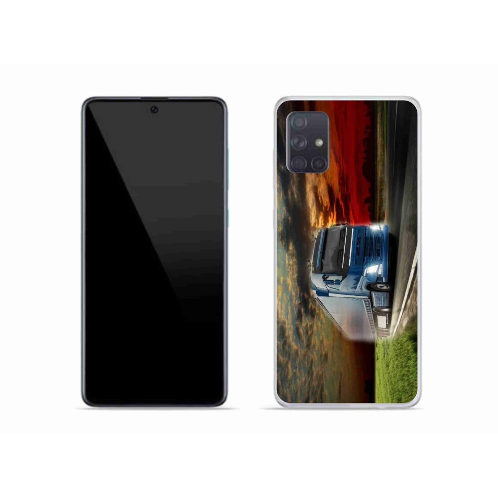 Gél borítás mmCase Samsung Galaxy A51 - teherautó 4