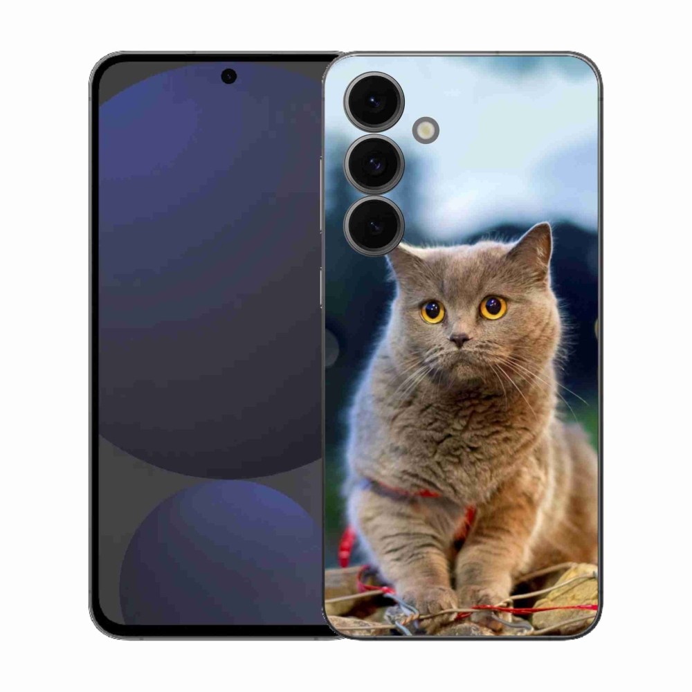 Gél védőhuzat mmCase Samsung Galaxy S25 FE - brit kék 2