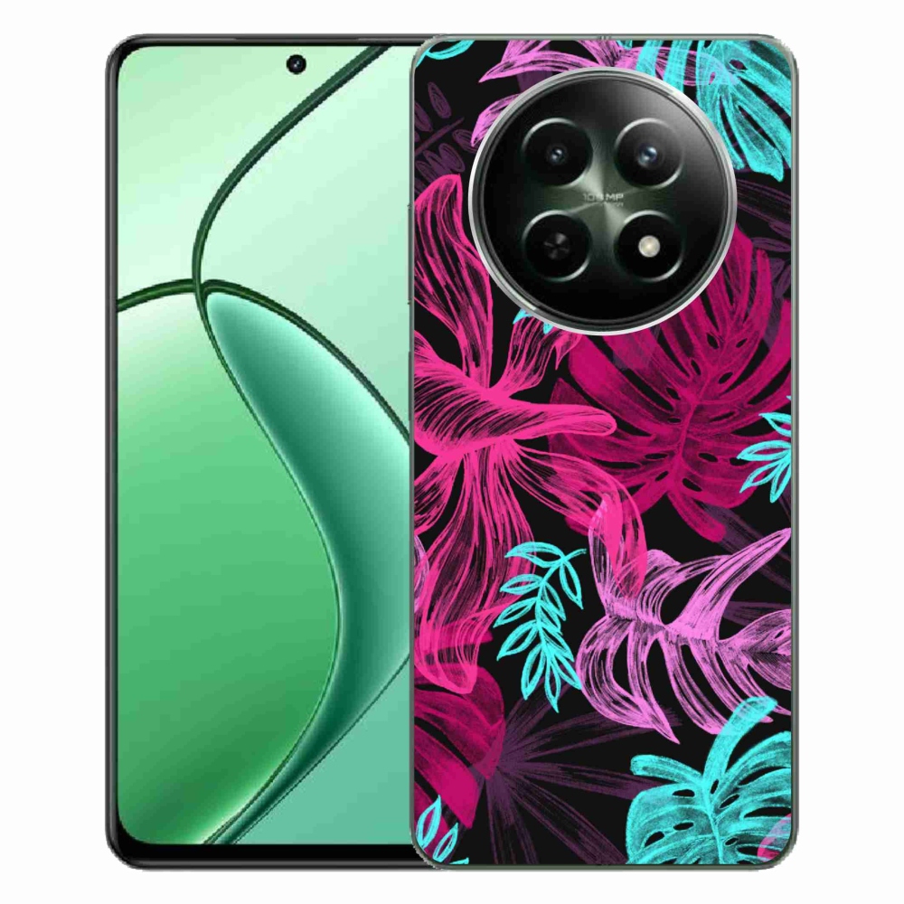 Zselés borítás mmCase a Realme 12 5G/12x 5G készülékhez - virágok 1