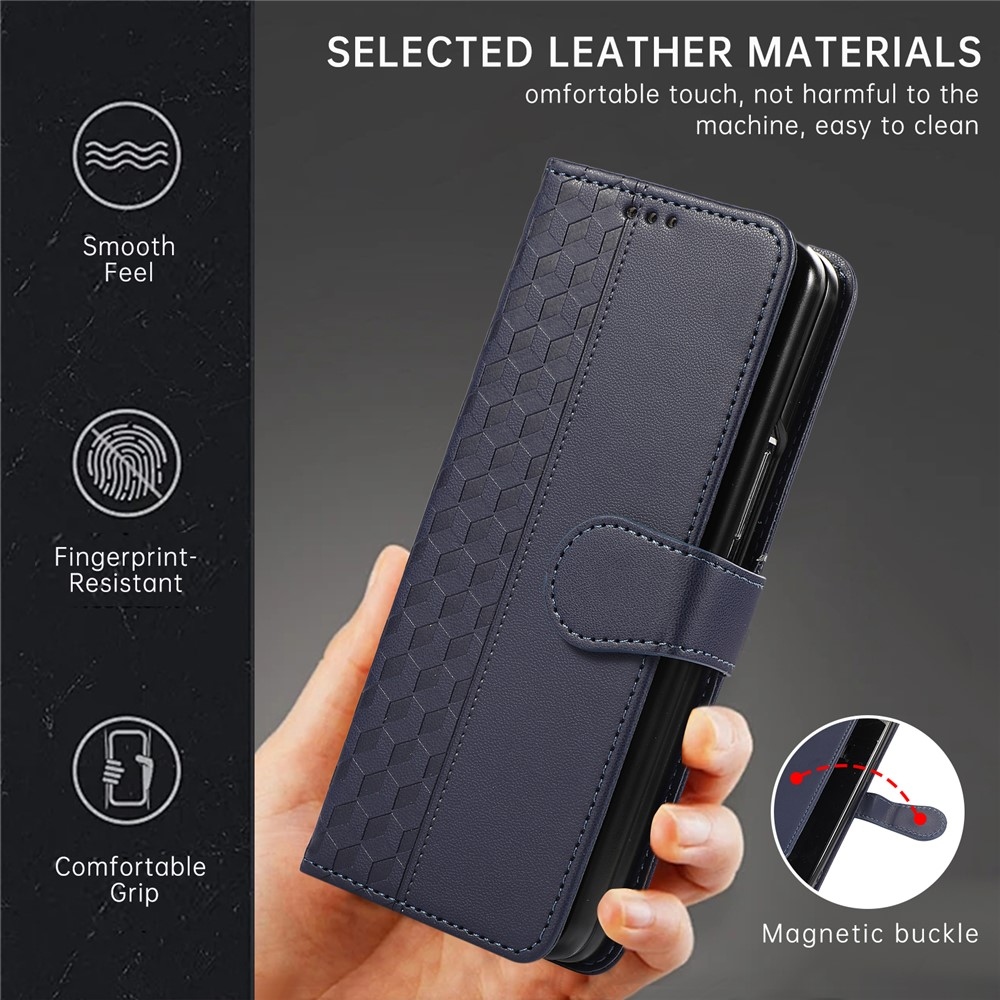 Gridy könyvtáska Samsung Galaxy Z Fold7 5G - kék