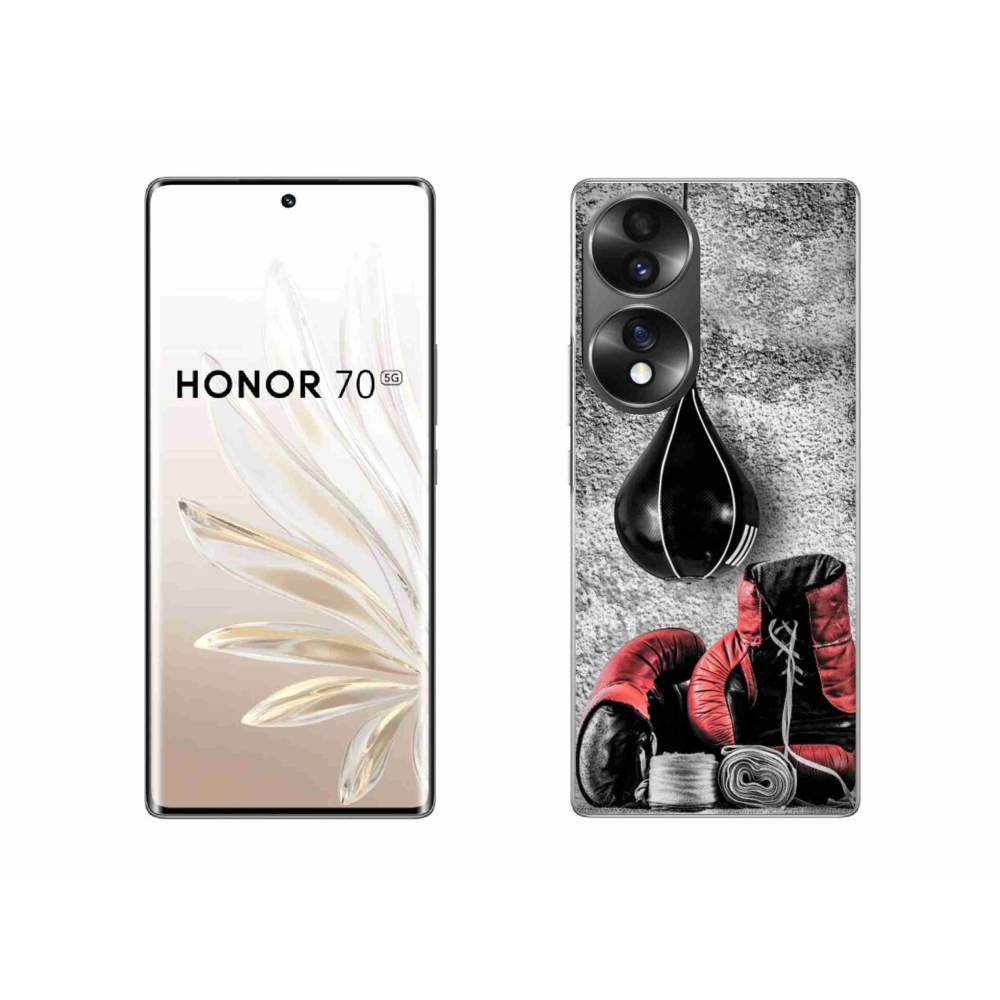 Zselés borítás mmCase a Honor 70-hez - bokszzsák és kesztyűk