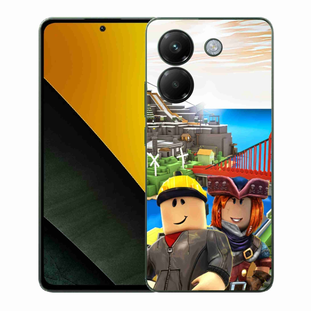 Gél borítás mmCase a Xiaomi Poco M7 Pro 5G-hez - roblox 1