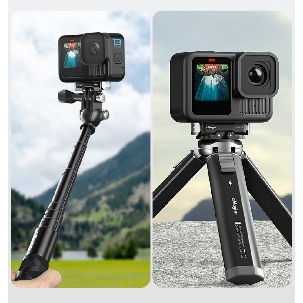 AMAGISN mágneses fém gyorskioldós tartó GoPro Hero 13 kamerához