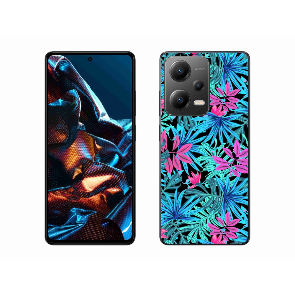 Gél borítás mmCase a Xiaomi Redmi Note 12 Pro 5G-hez - virágok 3