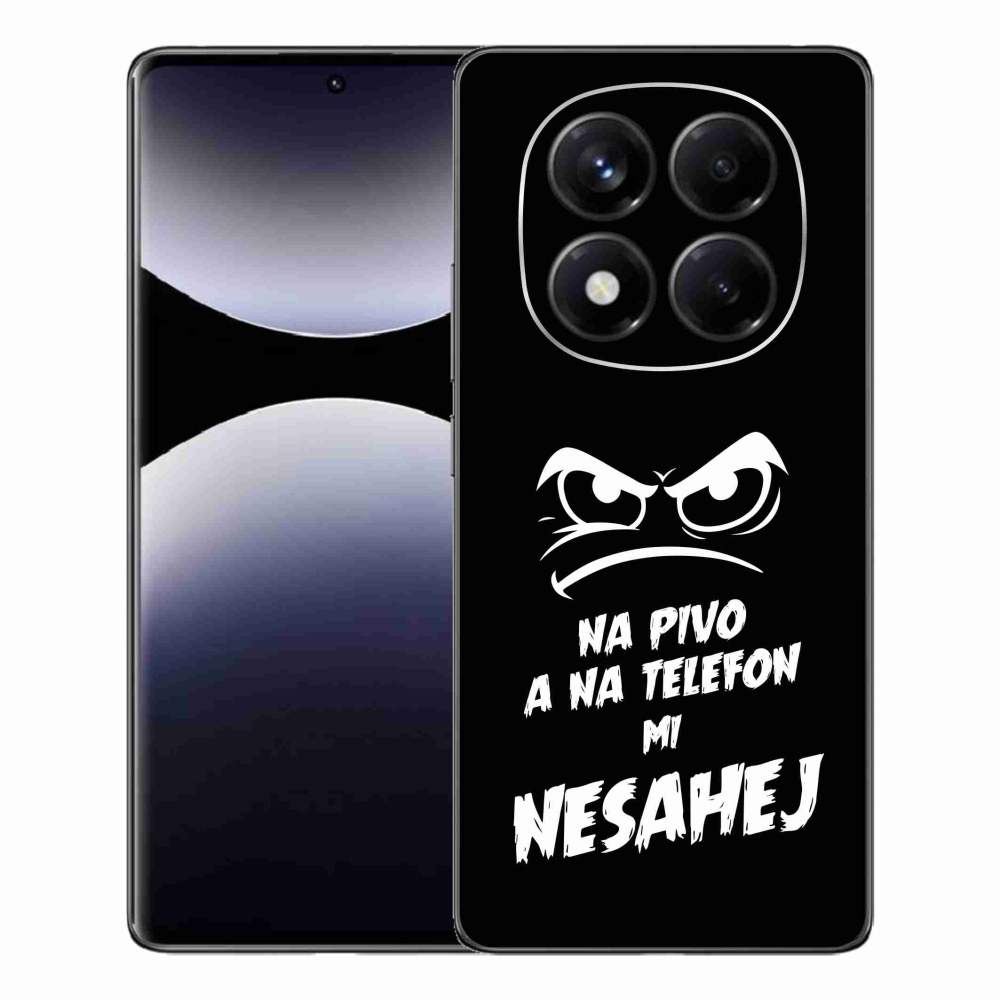 Gél borítás mmCase a Xiaomi Redmi Note 14 Pro - sör motívum 2 fekete háttérrel