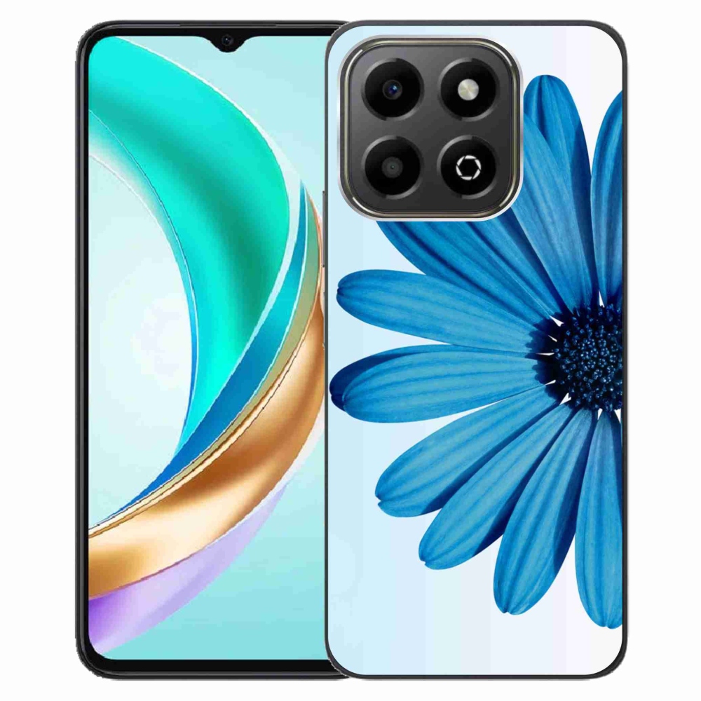 Zselés borítás mmCase a Honor X6b készülékhez - kék színű margaréta