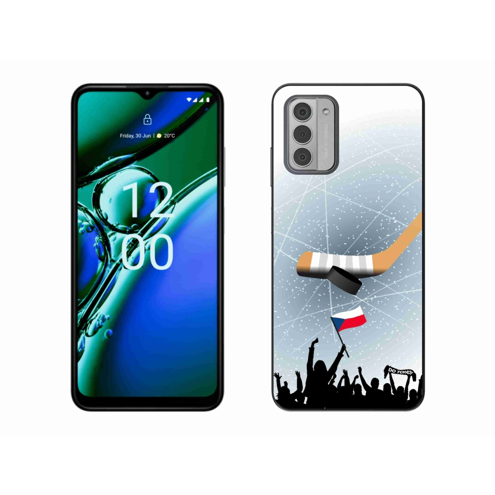 Zselés borítás mmCase a Nokia G42-hez - hoki rajongóknak