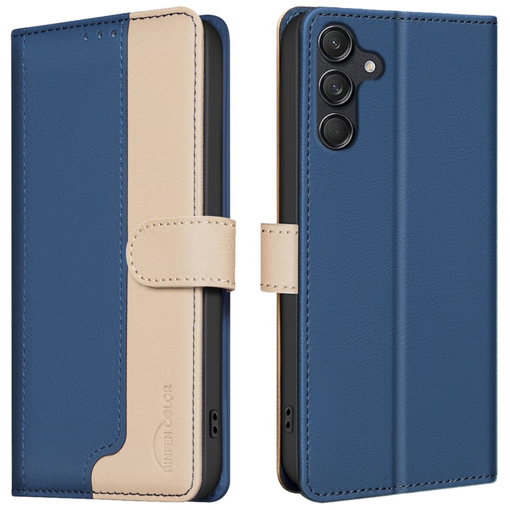 BNF DUO könyvtáska Samsung Galaxy A36 5G - kék