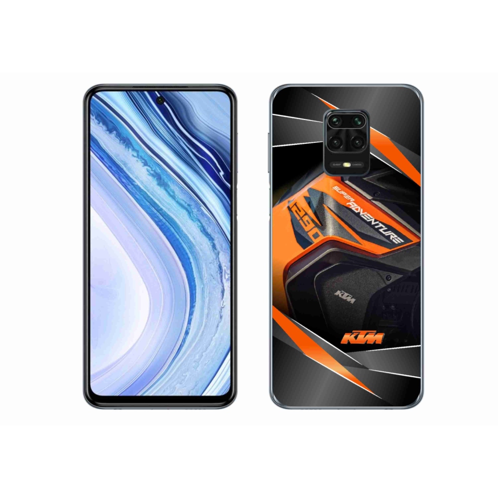 Gél borítás mmCase a Xiaomi Redmi Note 9 Pro készülékhez - motoros ktm
