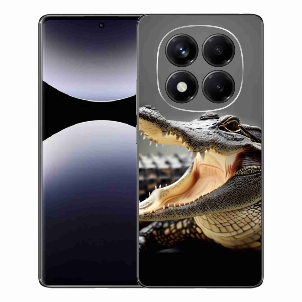 Gél borítás mmCase a Xiaomi Redmi Note 14 Pro számára - krokodil