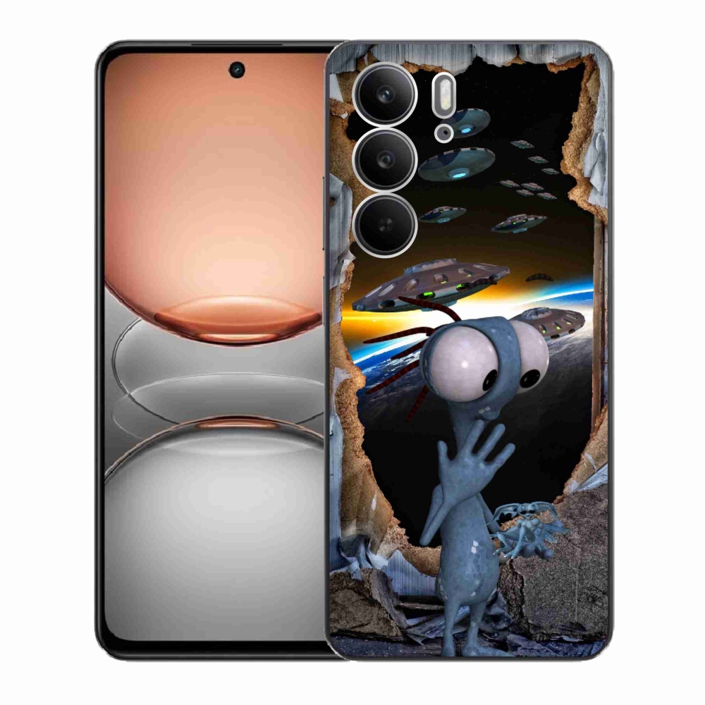 Zselés borítás mmCase a Realme C75 készülékhez - idegen